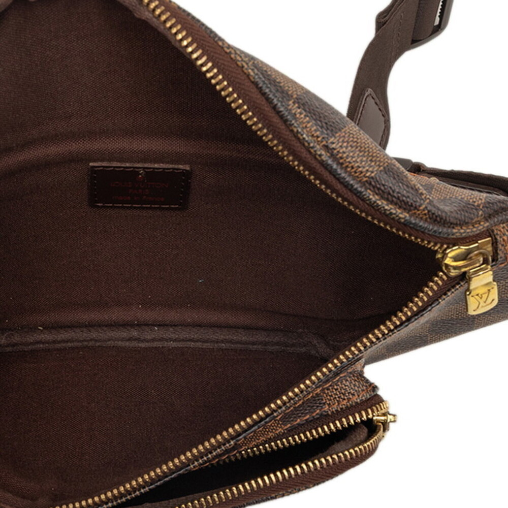 LOUIS VUITTON Brown Damier Leather Hobo Bag - Picture 4 of 6
